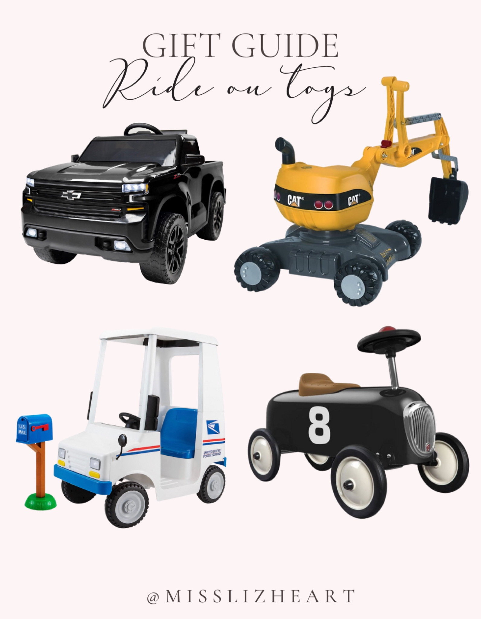 The perfect gifts for ride on toys! 

#boytoys #toys #rideontoys #perfectgifts #toyfinds 

#LTKSeasonal #LTKGiftGuide #LTKHoliday
