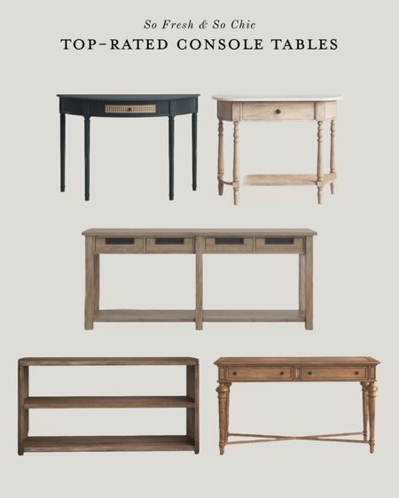 SALE: Top rated console tables!
-
Wood console table - oversized console table - 72” console table - 40” console table - semi circle console table - entryway furniture - dining room furniture - living room furniture - furniture sale - Wayfair - Birch Lane - minimalist console table - traditional console table 

#LTKhome