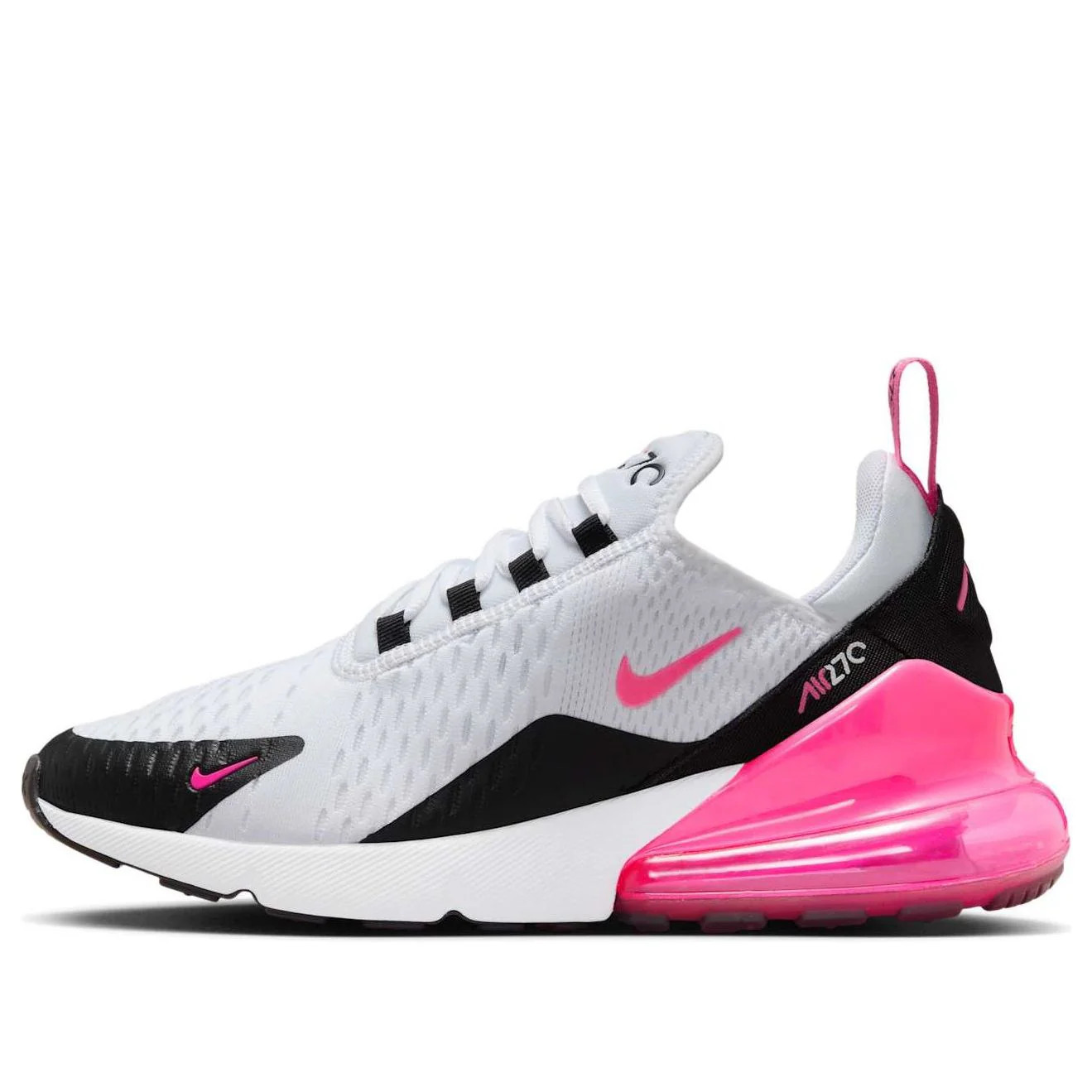 (WMNS) Nike Air Max 270 'White Black Hyper Pink' AH6789-127 | KICKS CREW