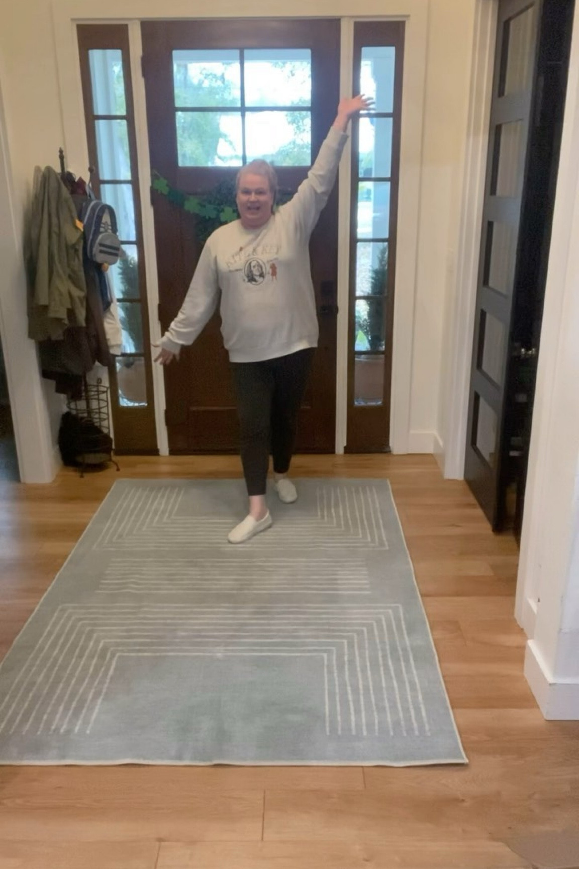 This is my eighth @ruggable for my home and I think I love her! With a kiddo and dog who regularity rampage the house, having washable rugs is the way to go. 

This isn’t an ad so I doing have any discount codes, but I will link this rug and some of the other ones I have in my LTK shop. If you comment “rug” below I’ll send you the link 😉

#ruggable #washablerug #homemaking #homedecor #rugs #arearugs