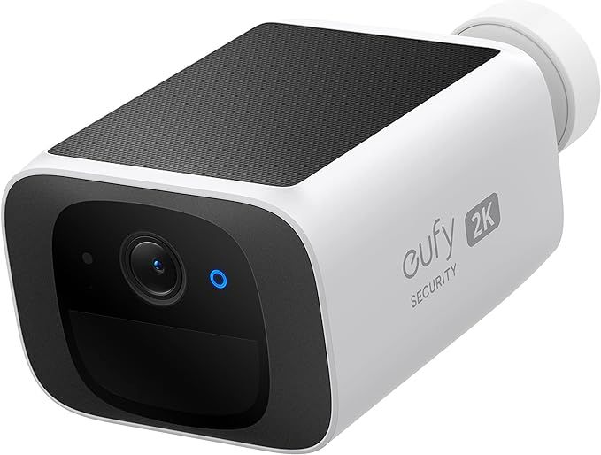 eufy Security S220 SoloCam, Solar Security Camera, Wireless Outdoor Camera, Continuous Power, 2K ... | Amazon (US)