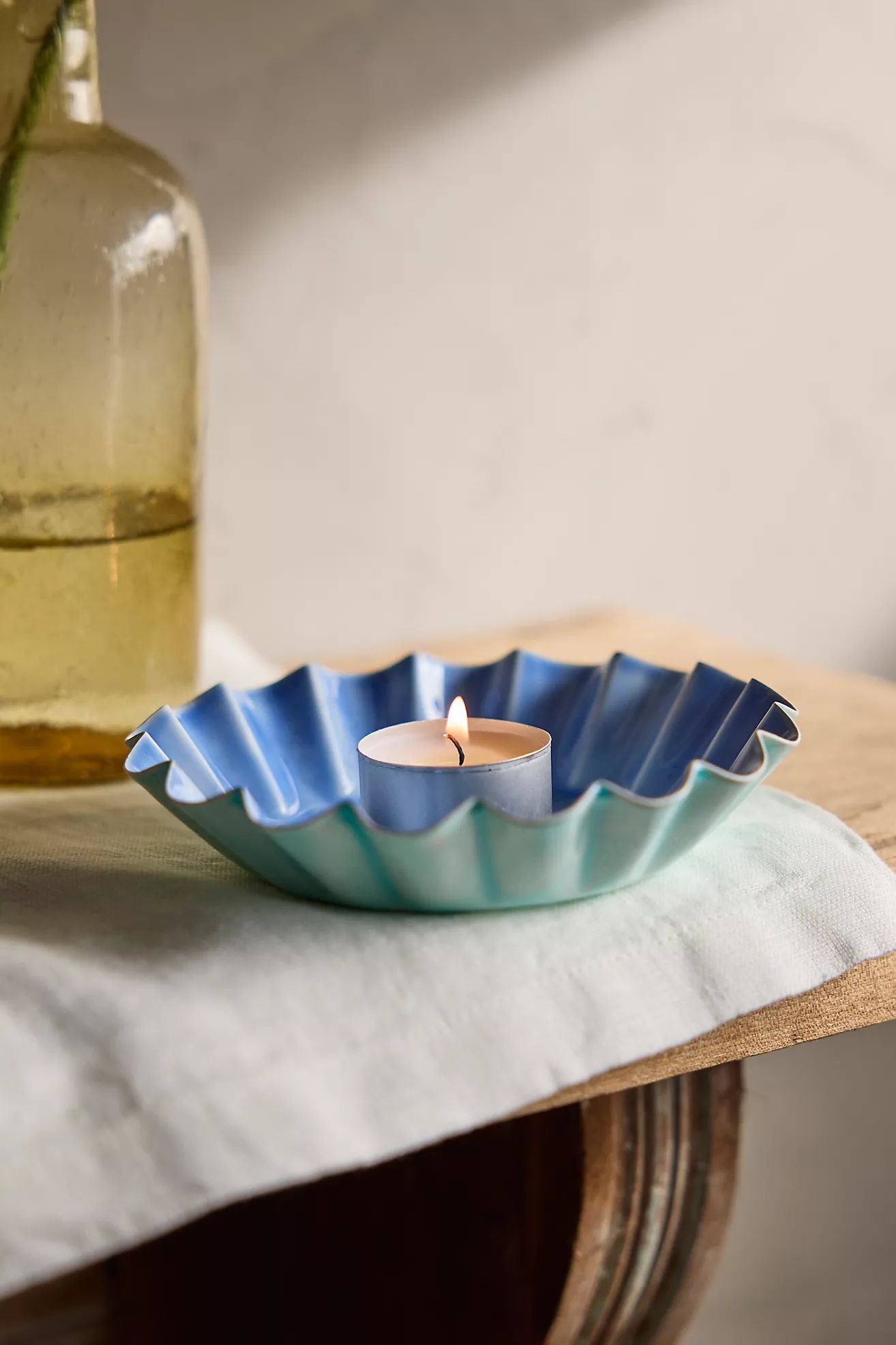 Ruffle Candle Holder Cup | Anthropologie (US)