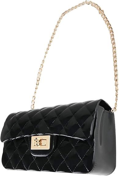 Summer Jelly Crossbody Bag Purse，Fashion Ladies Shoulder Bag, Candy Color Jelly Handbags, Cross... | Amazon (US)