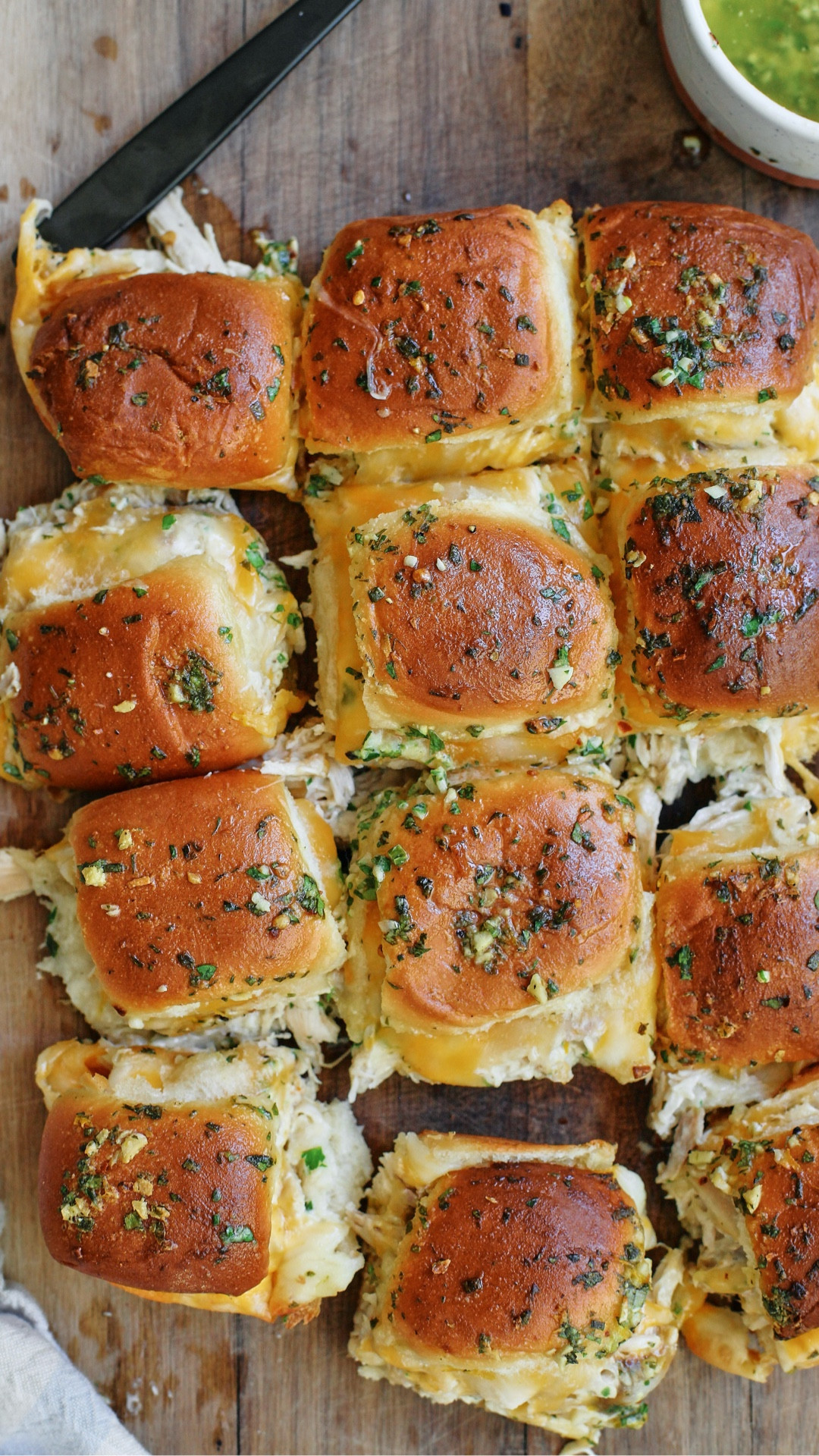 Chicken Sliders with Cowboy Butter 🤠🧈🍔

I can’t get over how easy these are to make! These are great for a weeknight dinner when you only have 30 minutes, a game day or having friends over. I can pretty much guarantee you they’re going to be devoured quickly.

The cowboy butter is soooo tasty - some of that gets mixed in with the shredded rotisserie chicken, then some is brushed on top of the rolls, and save the rest for dipping!

You can print out the full recipe on my blog: https://britacooks.com/shredded-chicken-sliders-with-cowboy-butter/

#chickensliders #cowboybutter #dinnerideas #easymeals #gamedayfood #sliders #easydinnerideas #mealplan


#LTKHome #LTKFindsUnder50 #LTKSeasonal