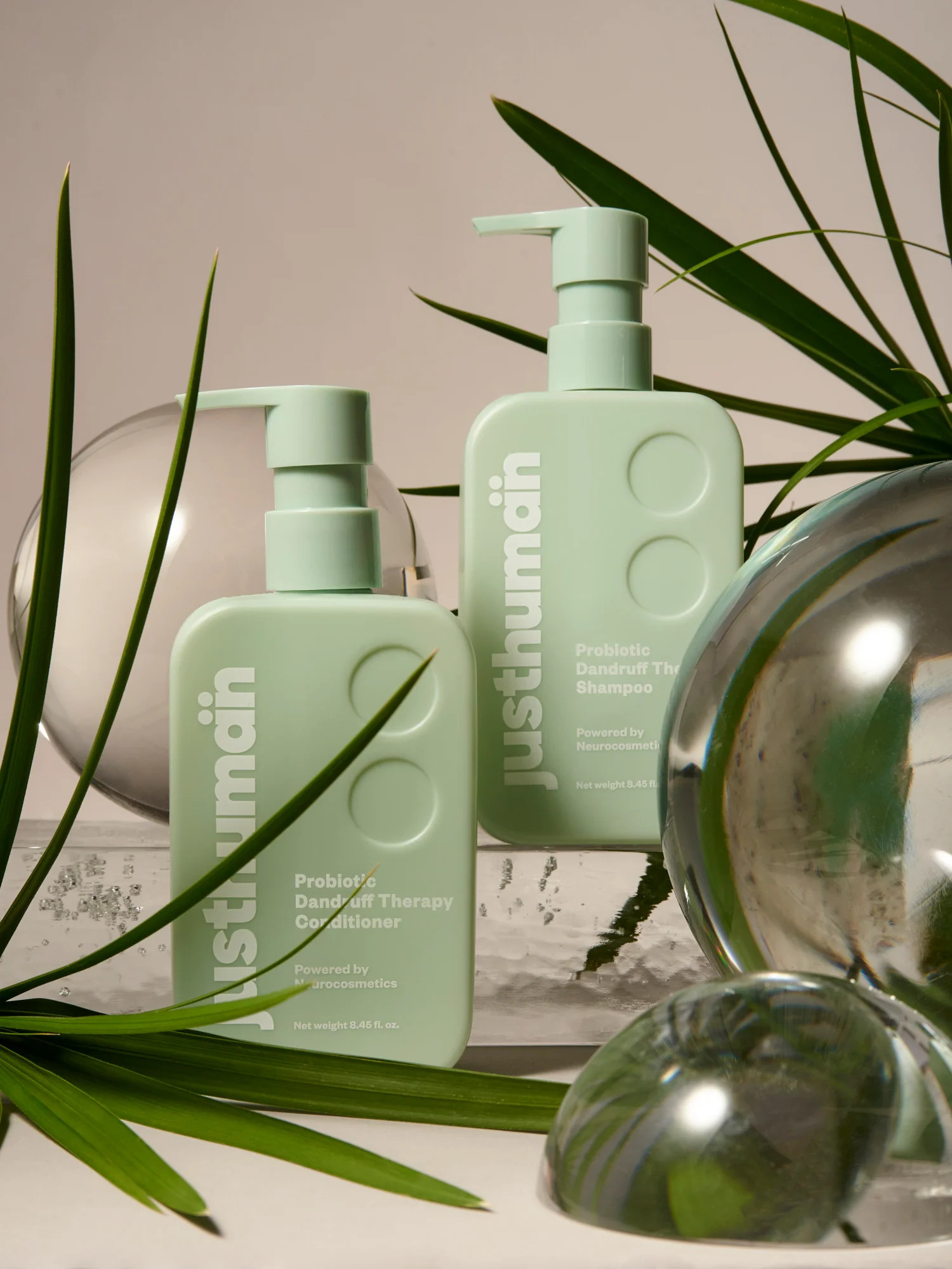 Probiotic Dandruff Therapy Shampoo & Conditioner | Justhuman | Justhuman