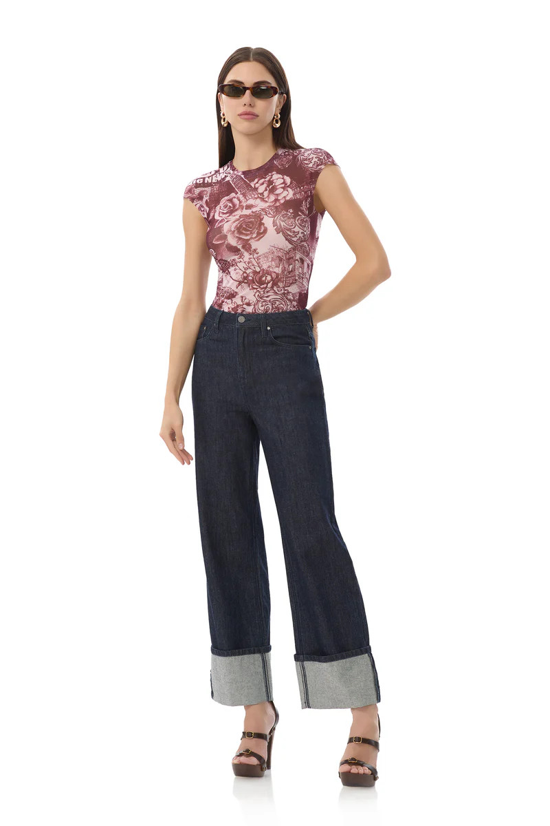 Nina Top - Rose Convo | ShopAFRM