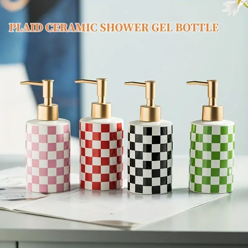 Ceramic Soap Dispenser Stylish Hand Pump Bottles Bathroom - Temu | Temu Affiliate Program
