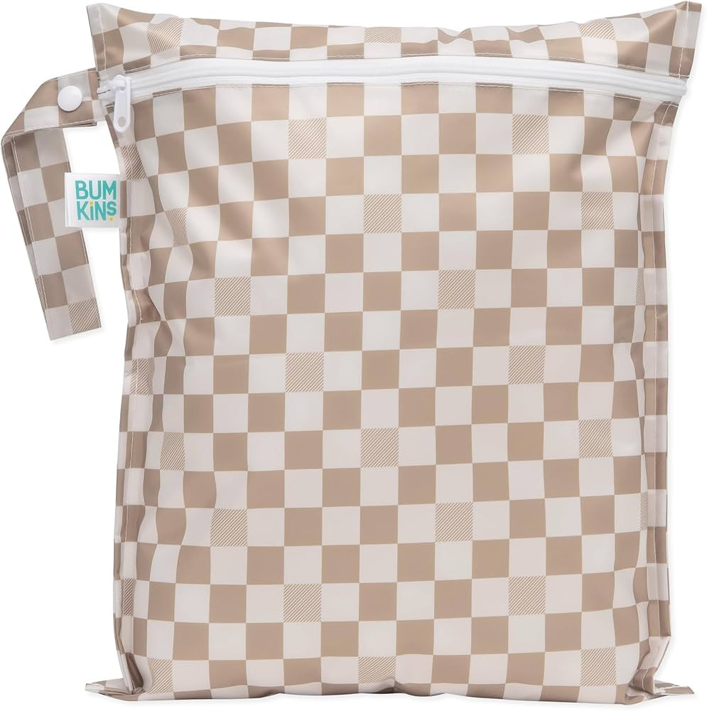 Bumkins Waterproof Wet Bag for Baby, Travel, Swim Suit, Cloth Diapers, Pump Parts, Pool, Gym Clot... | Amazon (US)