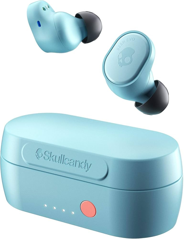 Skullcandy Sesh Evo In-Ear Wireless Earbuds, 24 Hr Battery, Microphone, Works with iPhone Android... | Amazon (US)