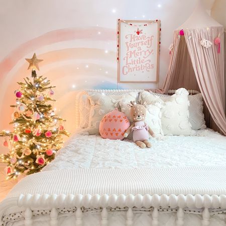 Girl’s Christmas Bedroom 

A mini Christmas tree adds so much magic to a little girls bedroom at Christmas 

The bedding is Beddys - link and discount code in my bio 

#LTKhome #LTKHoliday #LTKfamily