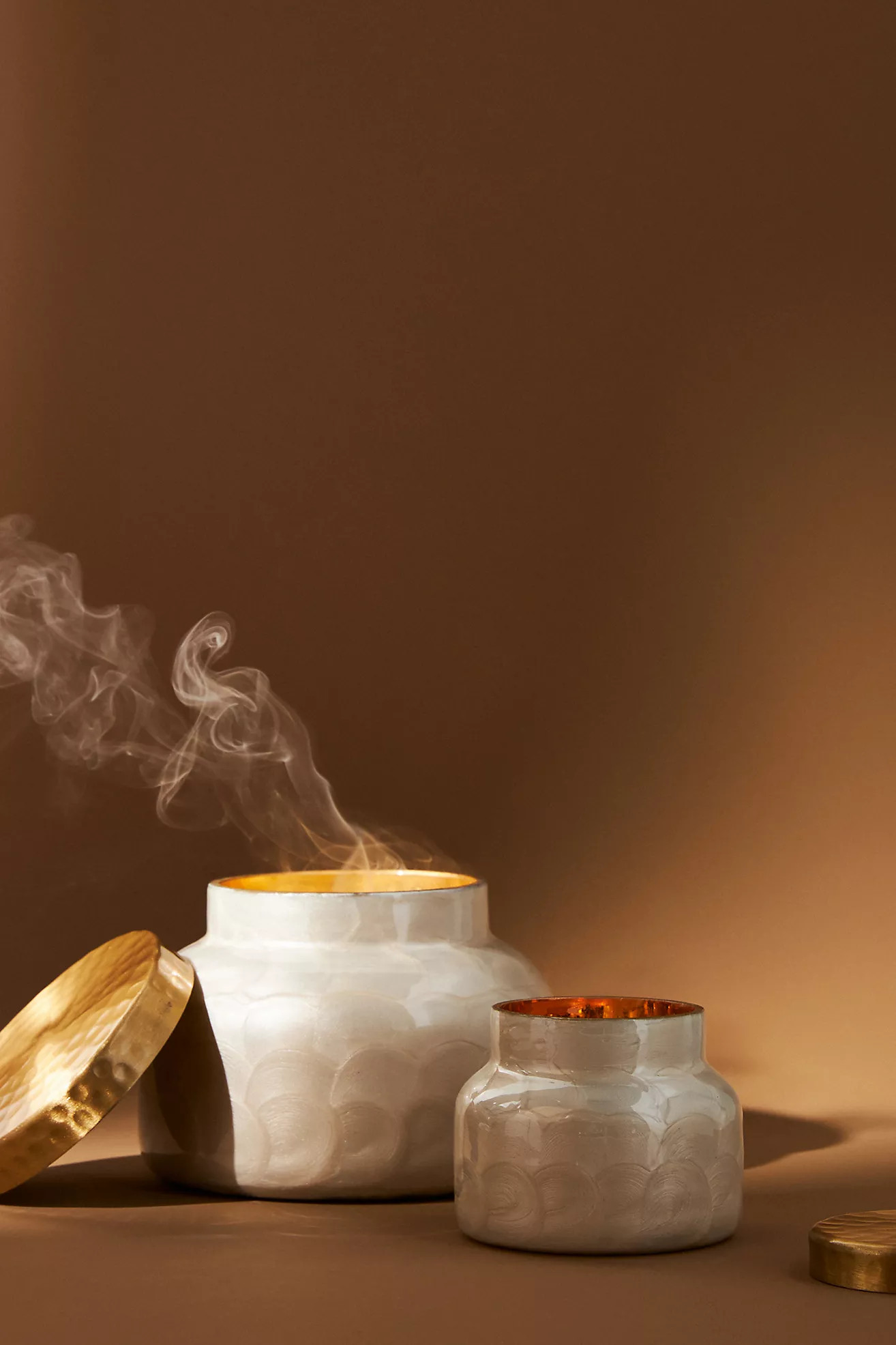 Capri Blue Volcano Capiz Jar Candle​ | Anthropologie (US)