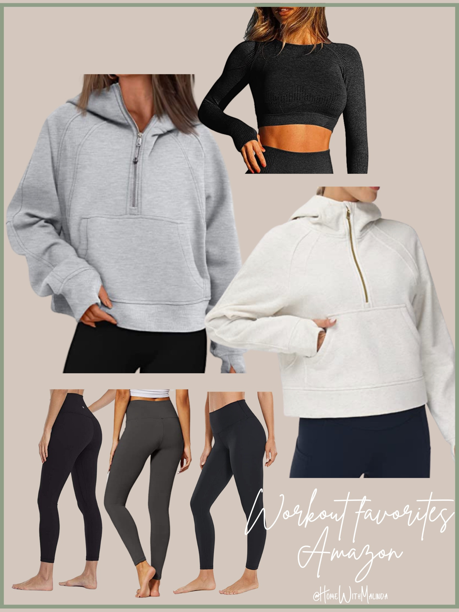 Workout outfits from Amazon | my favorite leggings from Amazon | Lululemon dupes | workout clothes | workout looks 

#LTKfit #LTKunder50 #LTKFind
