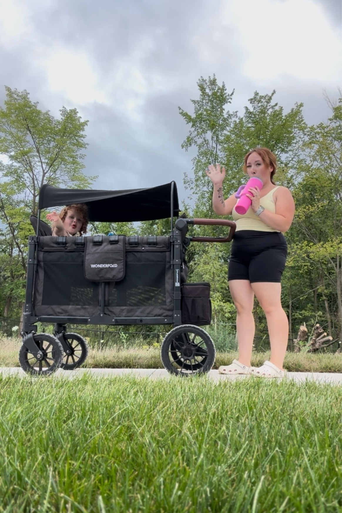 Our family’s Wonderfold Wagon is everything! We literally take this everywhere. #wagon #mom 

#LTKfamily #LTKbaby #LTKsummer