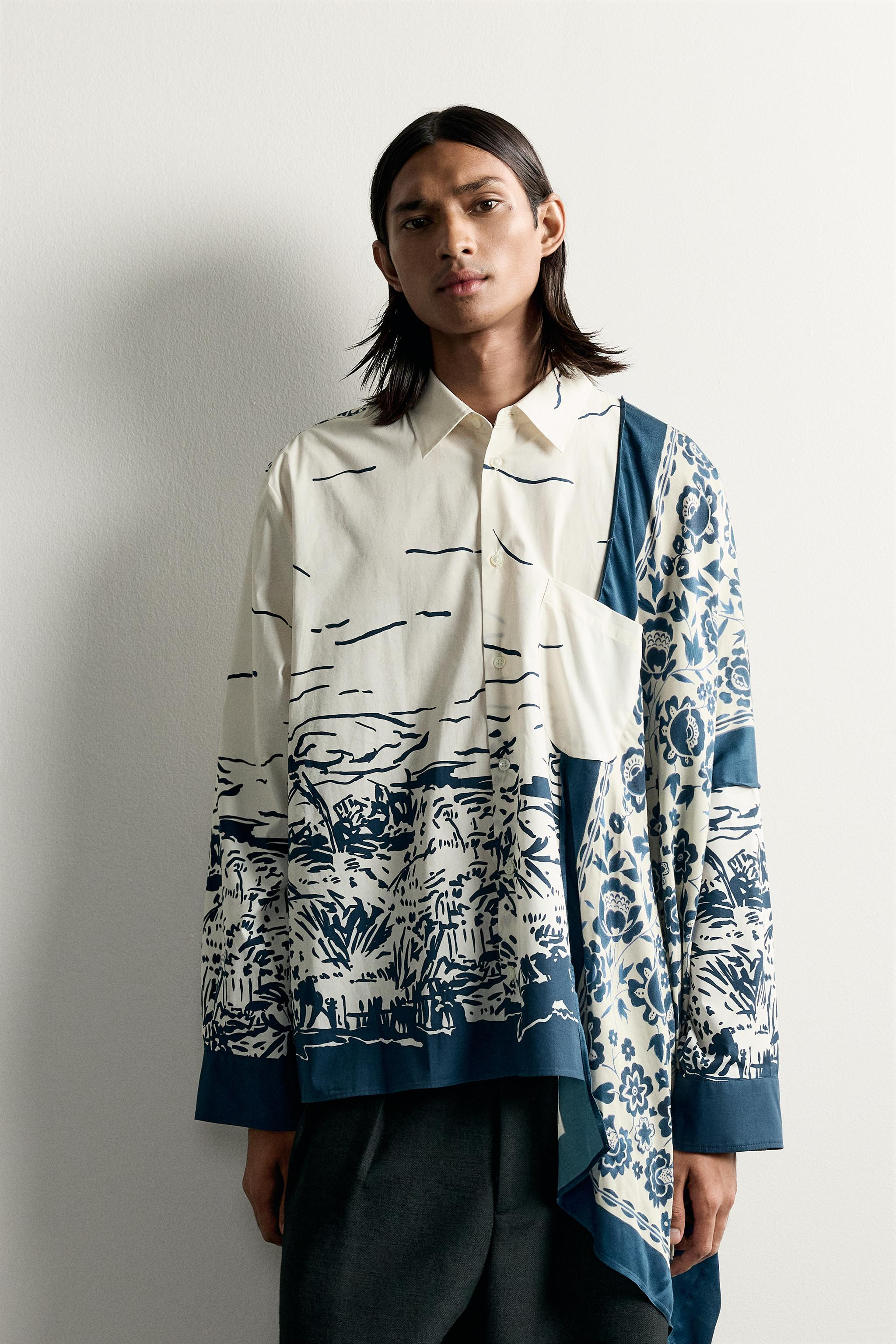 LIMITED EDITION PRINTED OVERSIZED FIT SHIRT | Zara US