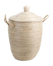 Large Seagrass Storage Basket With Handles | Marshalls