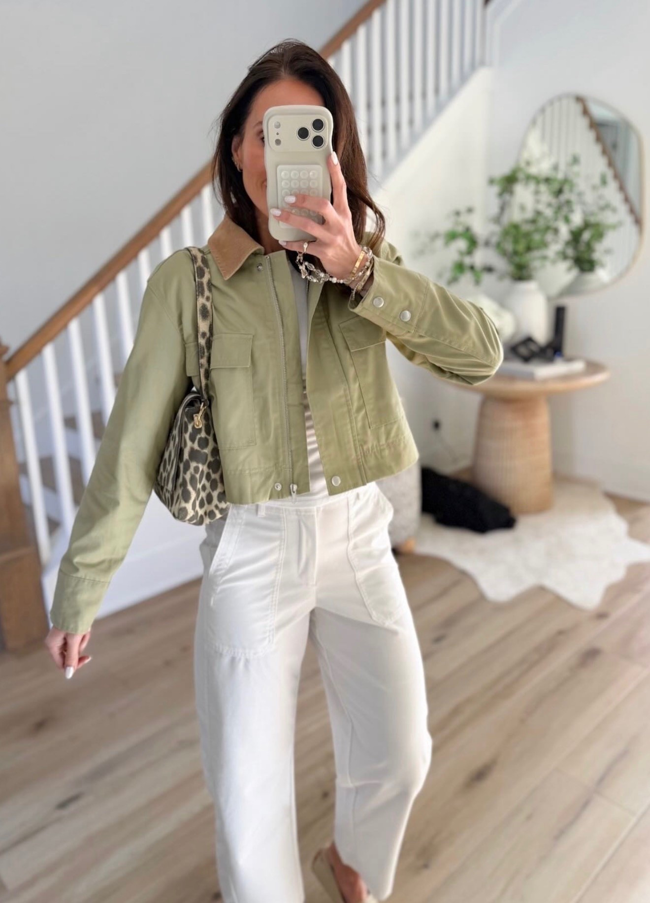 This jacket is such a good neutral for spring, lightweight with the perfect structured fit and easy to dress up or down. Love it paired with white denim for a clean, elevated everyday look.

spring jacket, neutral outfit, white jeans outfit, casual chic, everyday style, lightweight layer, elevated basics, capsule wardrobe, spring outfit ideas, annabrstyle

#LTKootd #LTKgrwm #LTKOver40