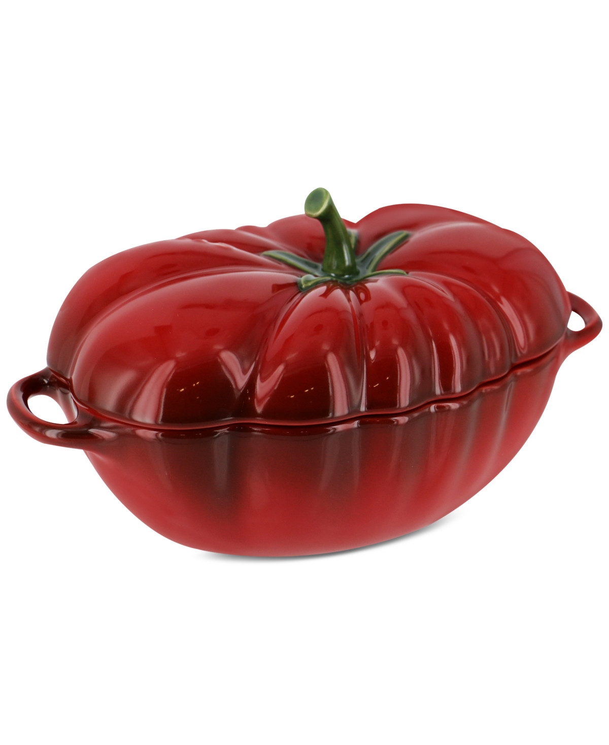 Staub Ceramic 16-Oz. Petite Tomato Cocotte - Tomato | Macy's