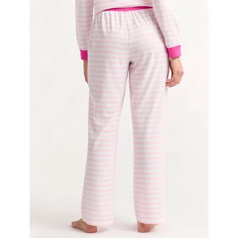 Joyspun Women's and Women’s Plus Jersey Knit Sleep Pants, Sizes S to 3X | Walmart (US)