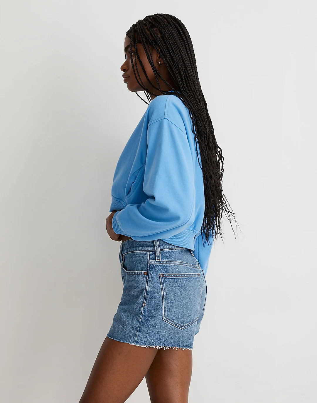 The Perfect Vintage Jean Short in Swanset Wash | Madewell