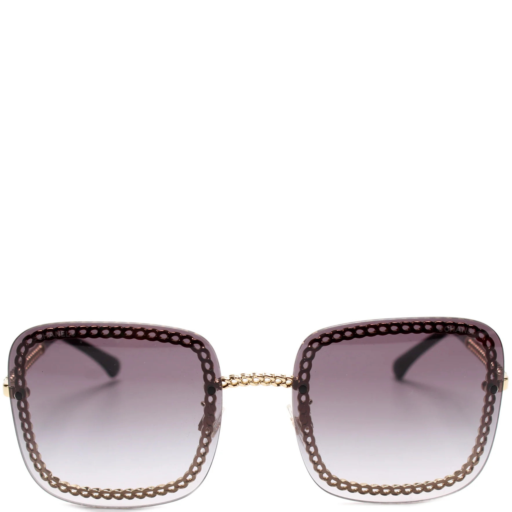 4244 Square Chain Sunglasses | Keeks Designer Handbags