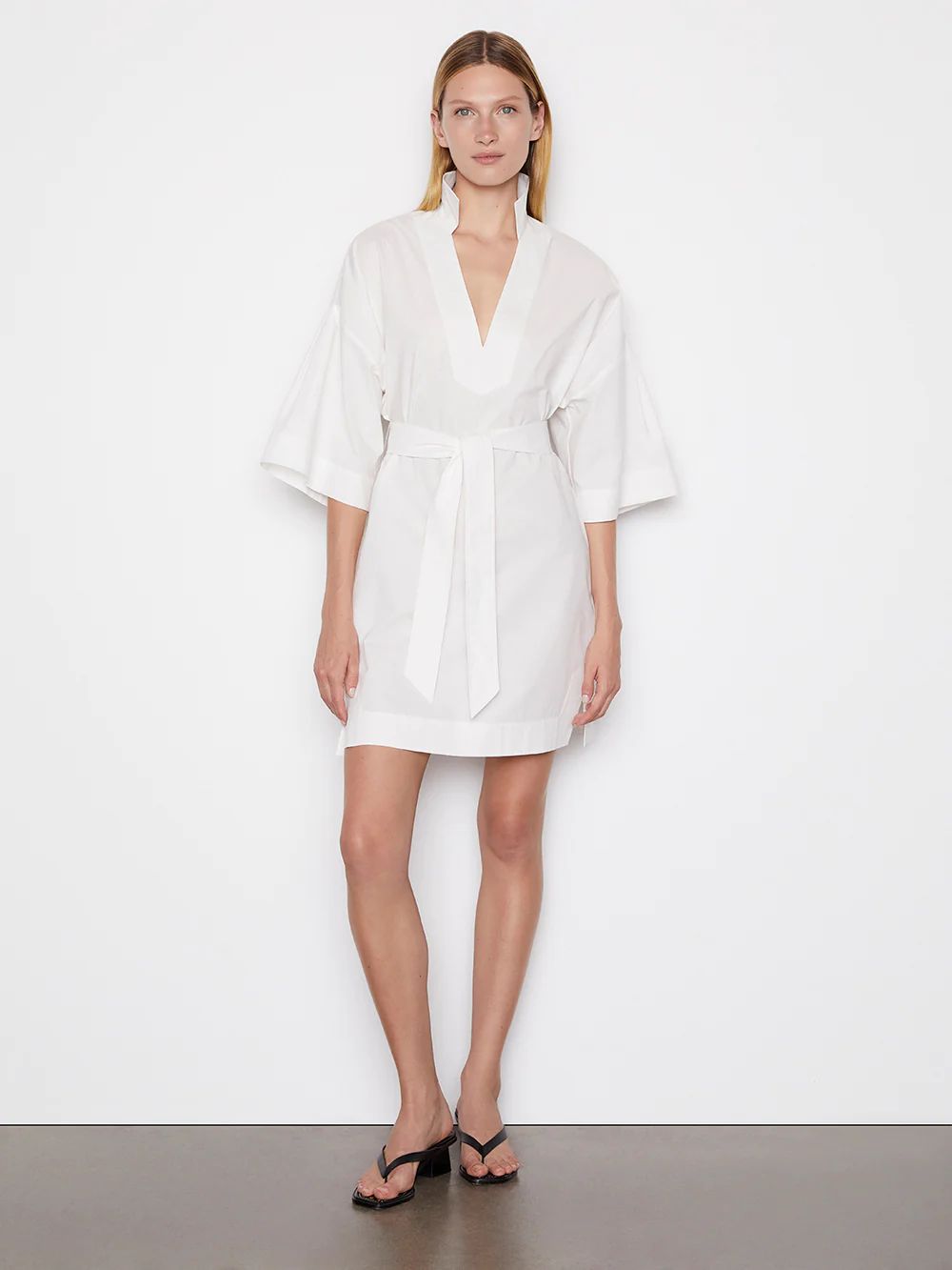 Channing Dress -- Blanc | Frame Denim
