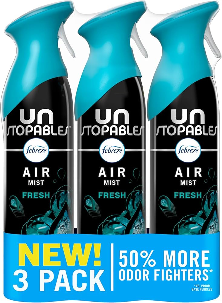 Febreze Air Mist, Air Freshener Spray, Odor Fighting Room Spray, Deodorizer for Home Bathroom Kit... | Amazon (US)