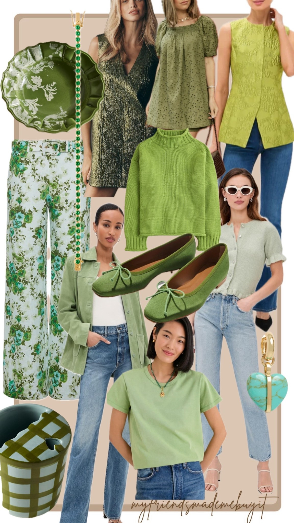 Color crush right now is green!! 
Favorites for spring 
Shoes sweaters jewelry dresses 

#LTKootd #LTKdayinmylife #LTKgrwm