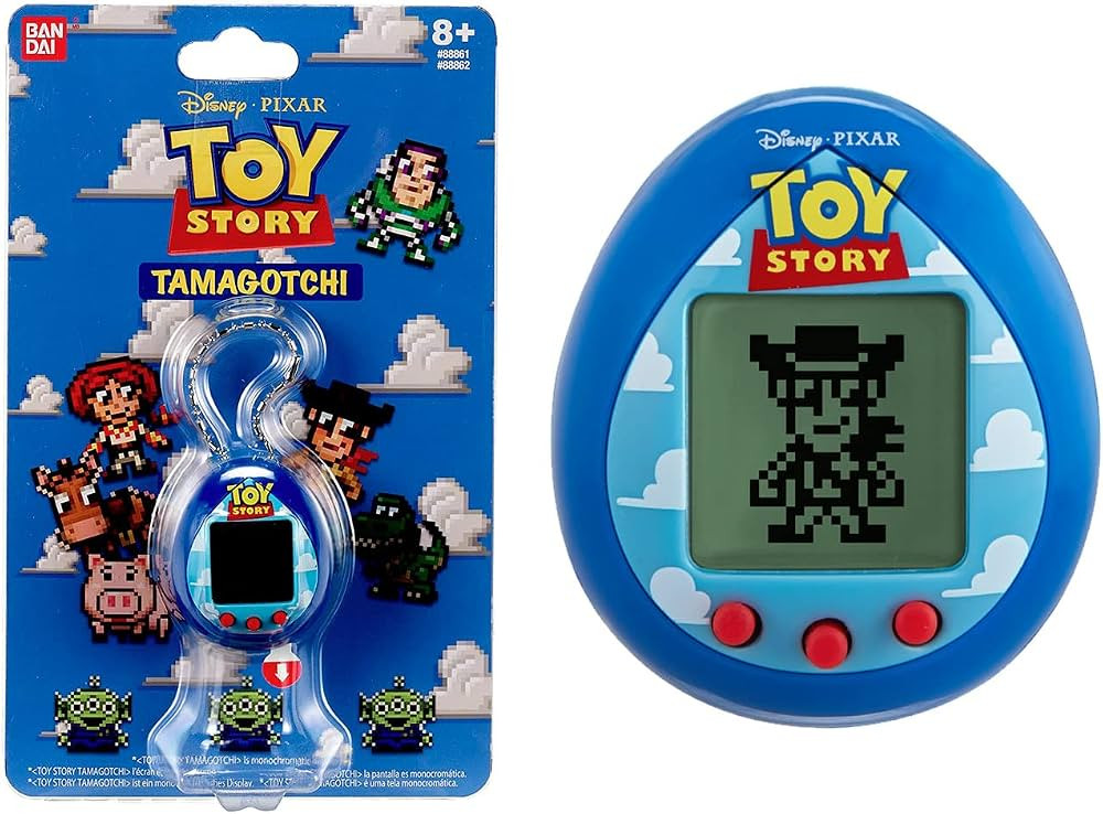 Pixar Toy Story Cloud Tamagotchi Interactive Digital Pet | Blue Handheld Virtual Game | Perfect Holiday Gift Kids Ages 8+ | Amazon (UK)