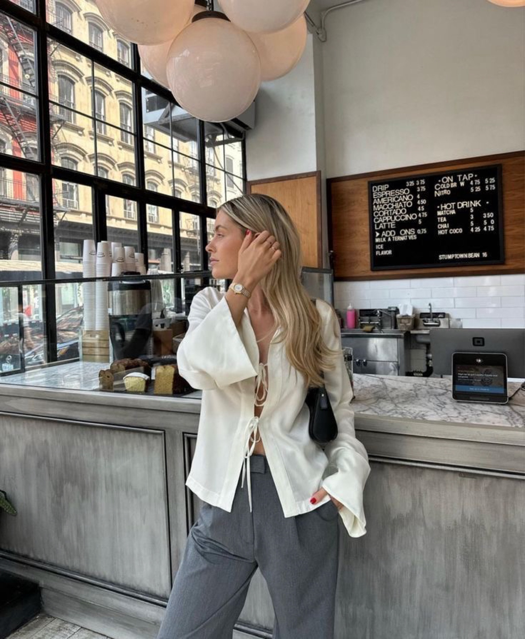 New York coffee date 

#LTKover50style #LTKstyletip