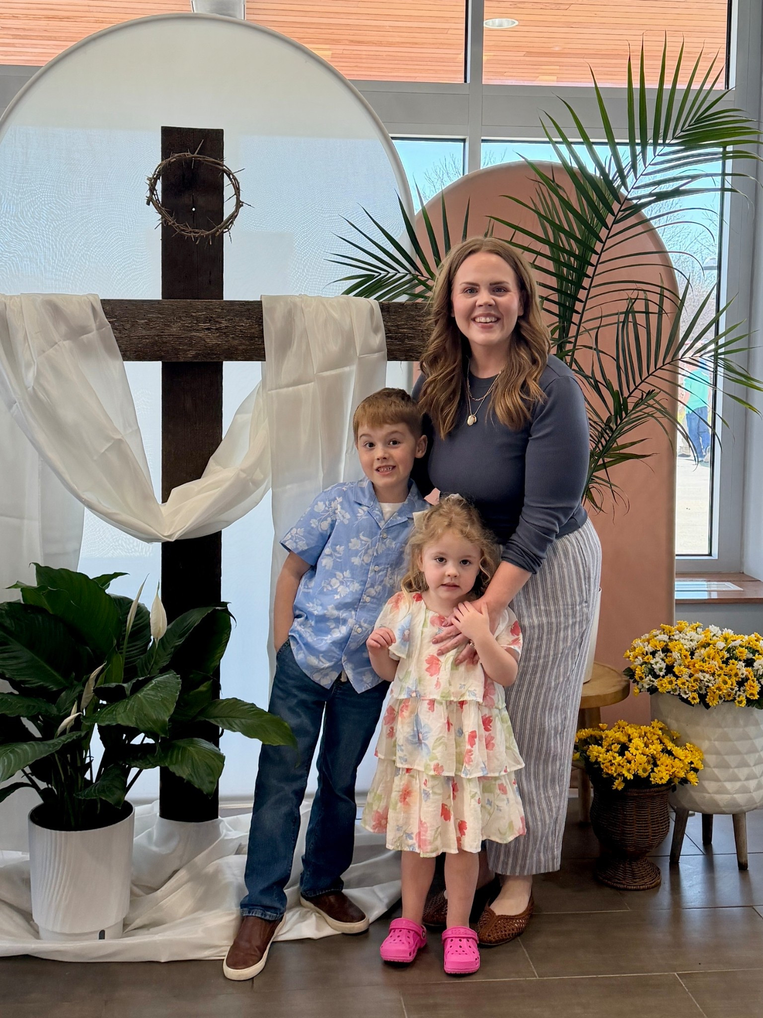 Easter spring outfits! 

Mom in a L top and bottom
Maddox in a small
Vayda in a 4T

#LTKmomlife #LTKootd #LTKKids