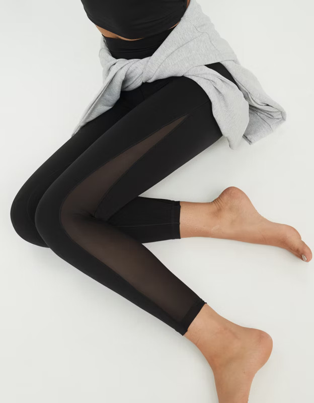 OFFLINE Real Me High Waisted Mesh Legging | American Eagle Outfitters (US & CA)