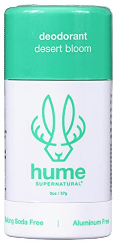 Hume Supernatural Desert Bloom Deodorant Stick, Aluminum Free, Plant Based, Baking Soda Free, Anti Sweat, Stain and Odor, 2 Ounce (Pack of 1) | Amazon (US)