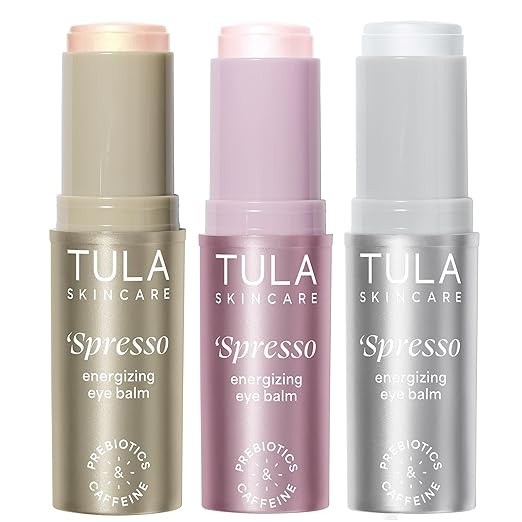TULA Skin Care Spresso Energizing Eye Balm - Energizing & Hydrating Caffeine Under Eye Treatment ... | Amazon (US)