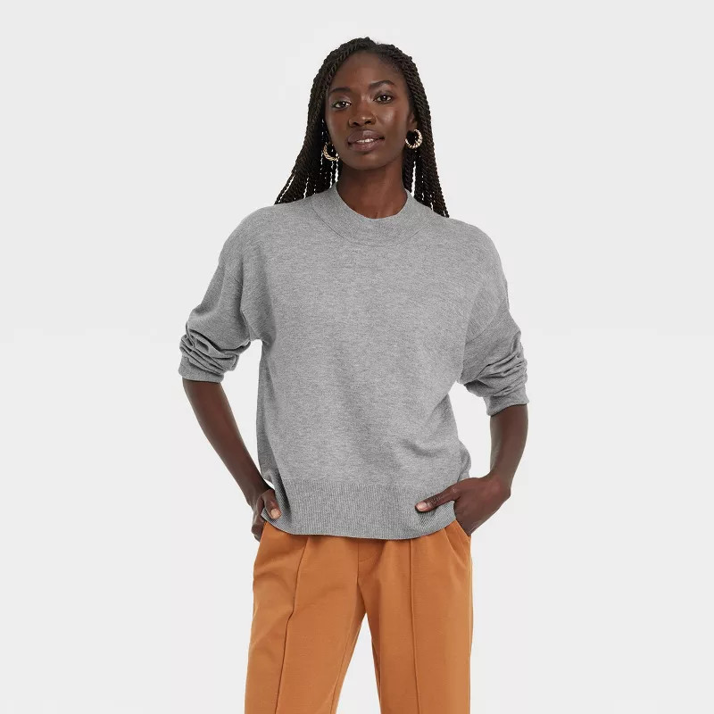 Women's Fine Gauge Crewneck Sweater - A New Day™ | Target