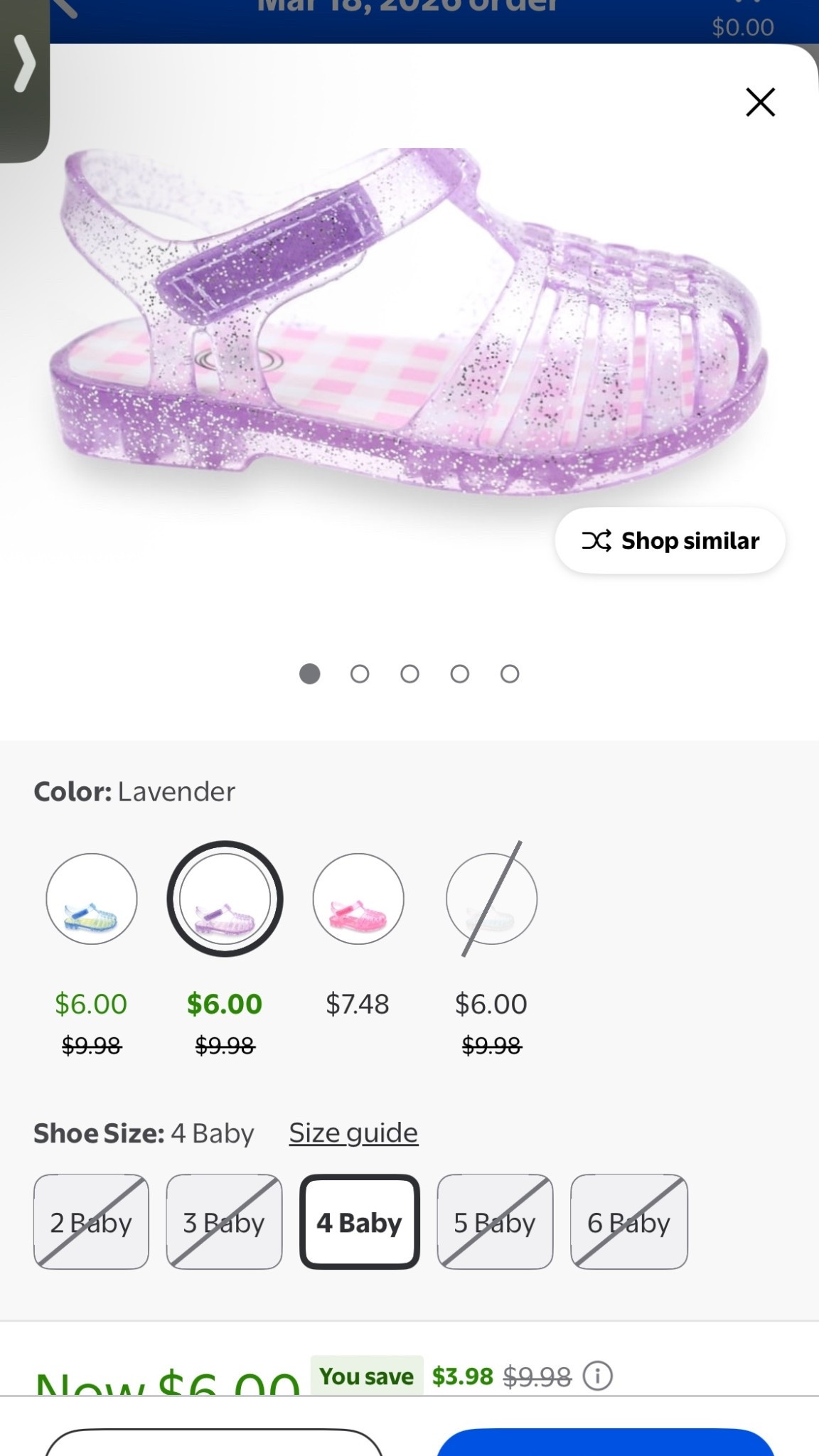 These are the $7 jellies we got Chandler! But if they are out of your girlie's size, try the others I linked!

#LTKmomlife #LTKBaby #LTKSaleAlert