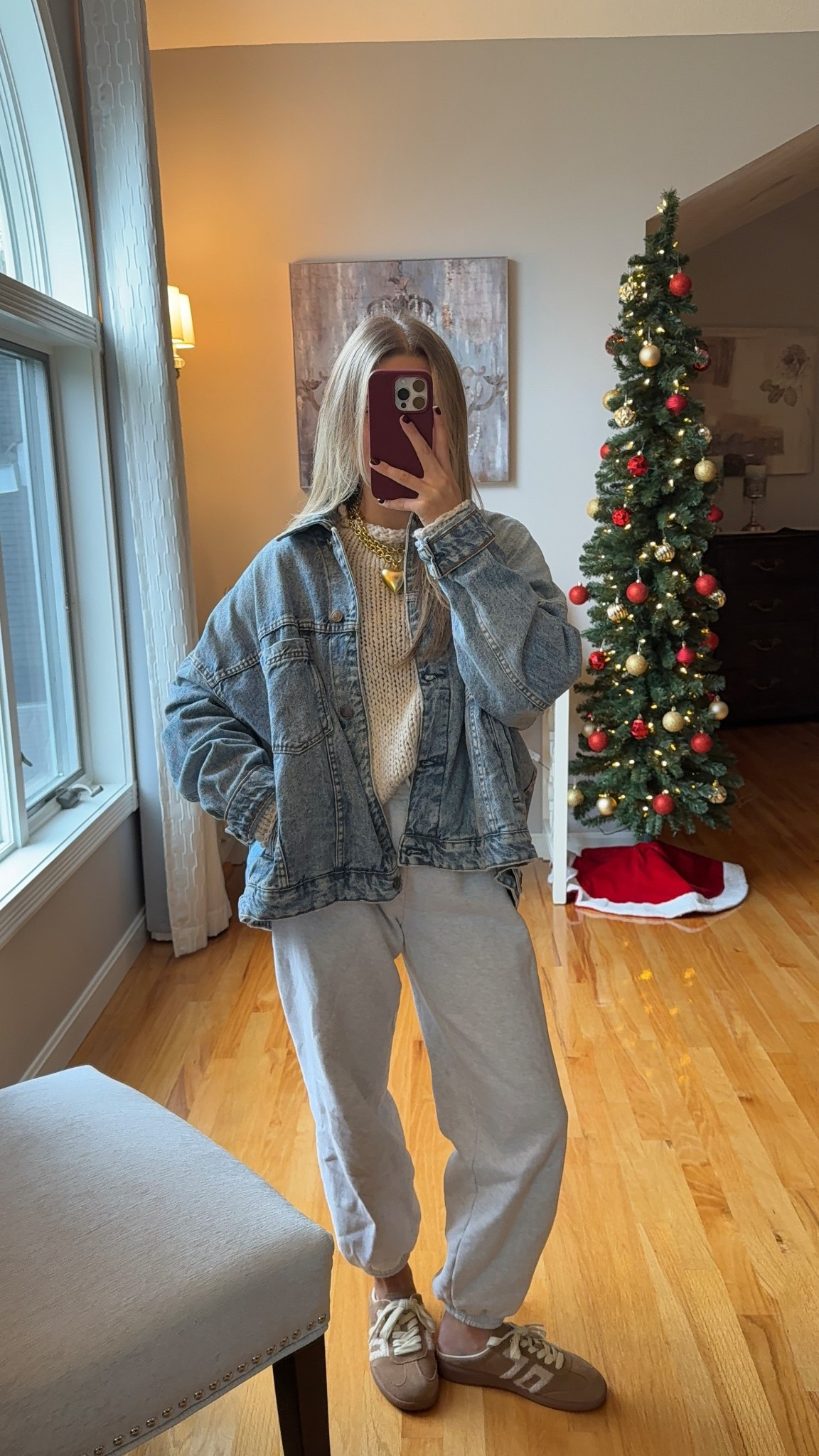 why have a never worn sweatpants and a sweater before? I love it!! 

#LTKU #LTKSeasonal #LTKootd