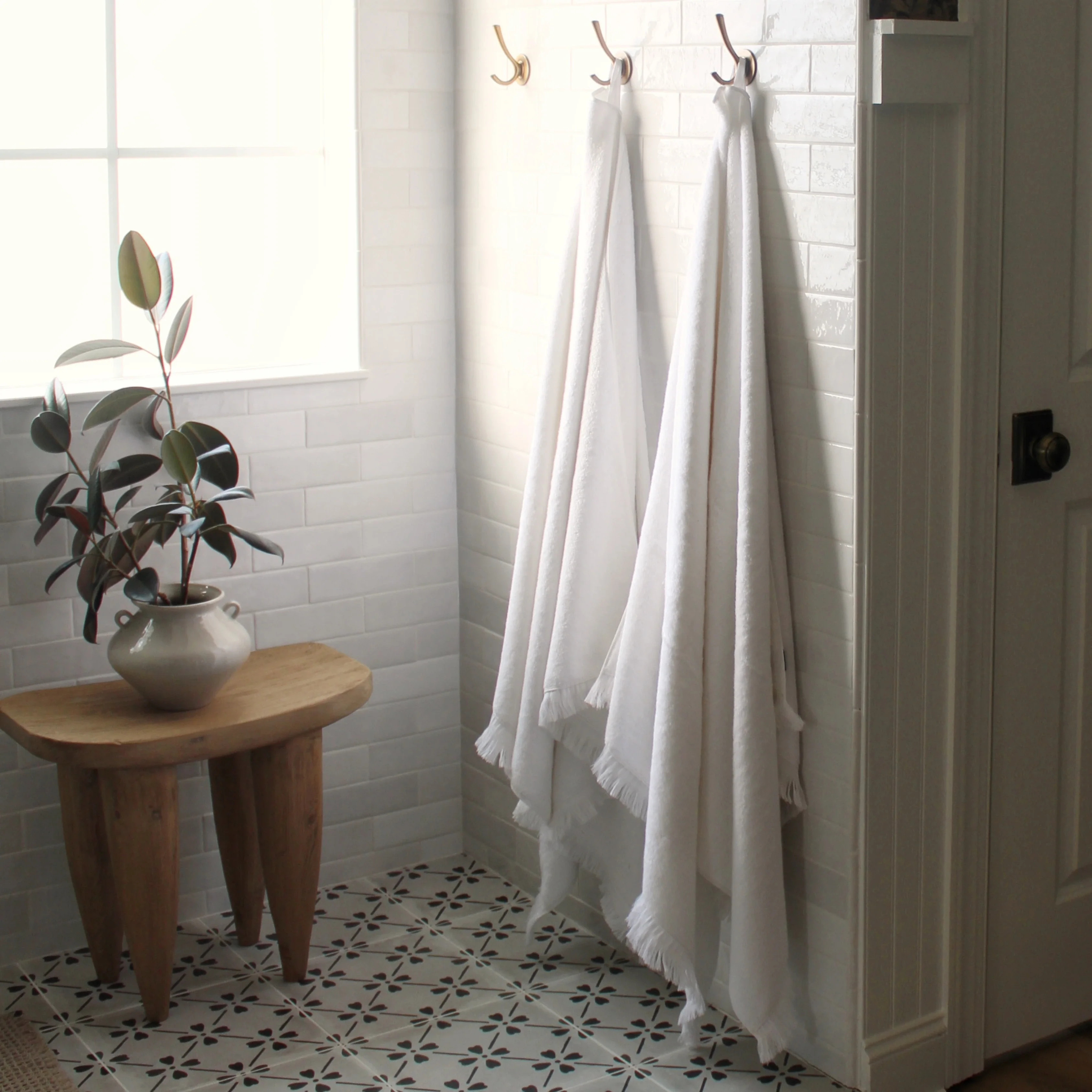 Natalie Luxury Bath Towels | The Loomia