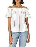 Cooper & Ella Women's Fernanda Off The Shoulder Top, Ivory, XS | Amazon (US)