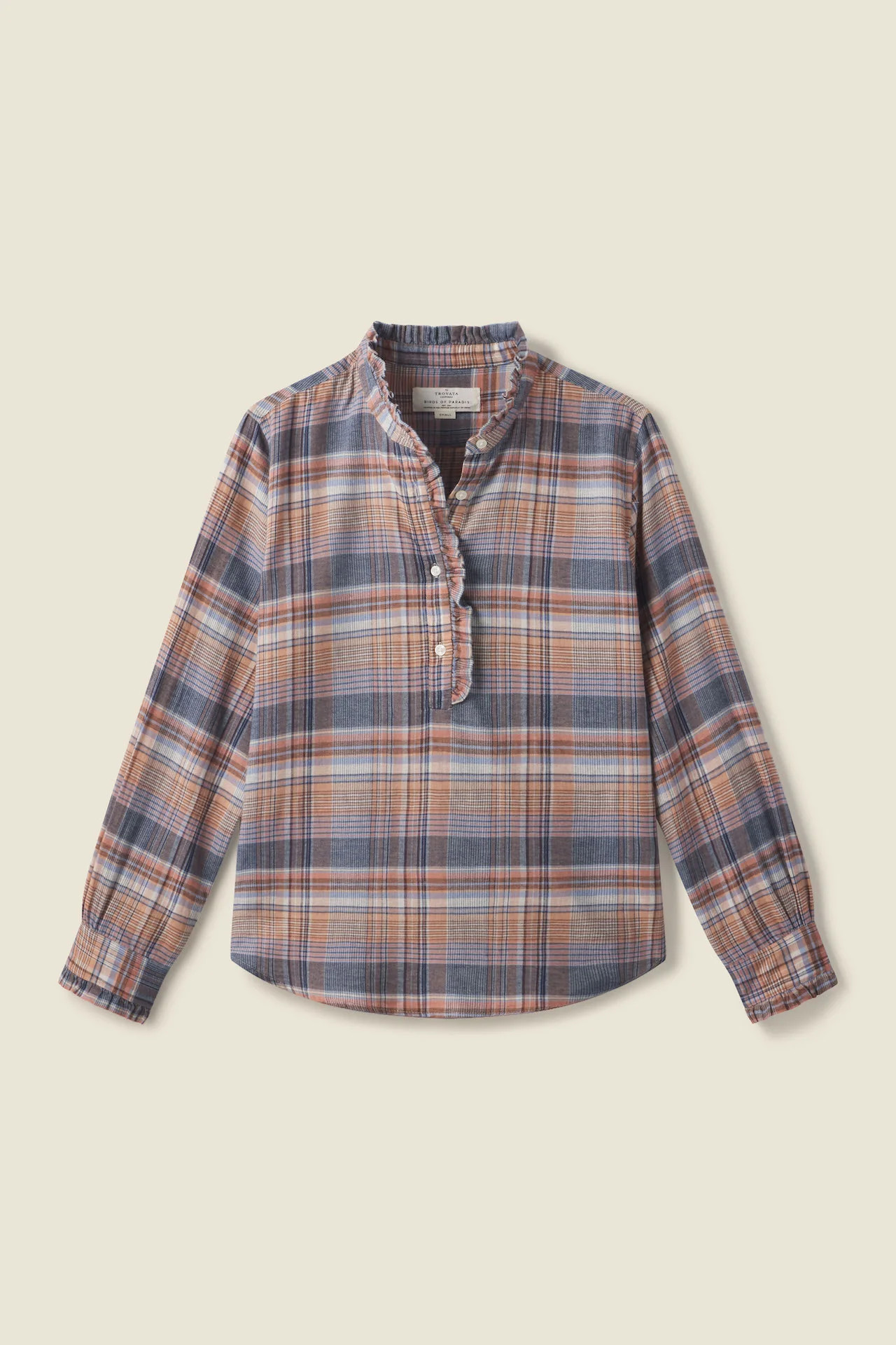 Breezy Blouse Eclipse Plaid | TROVATA