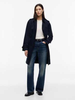 Double-Breasted Belted Trench Coat | Tommy Hilfiger | Tommy Hilfiger (US)