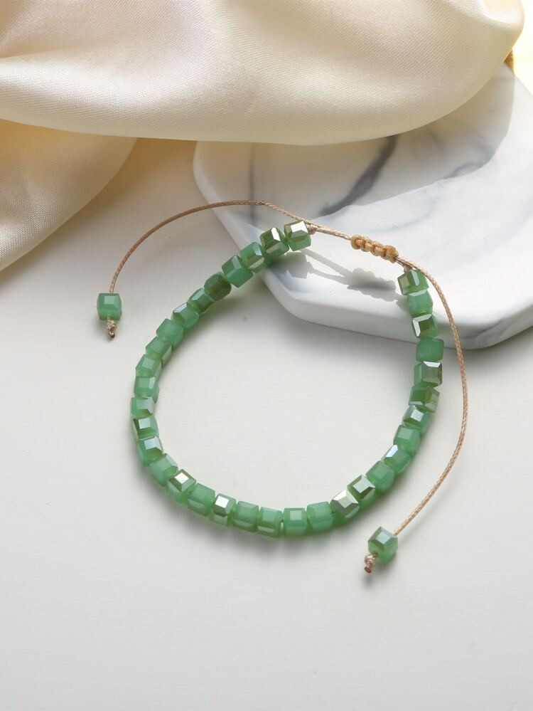 Bead Decor Braided Bracelet | SHEIN