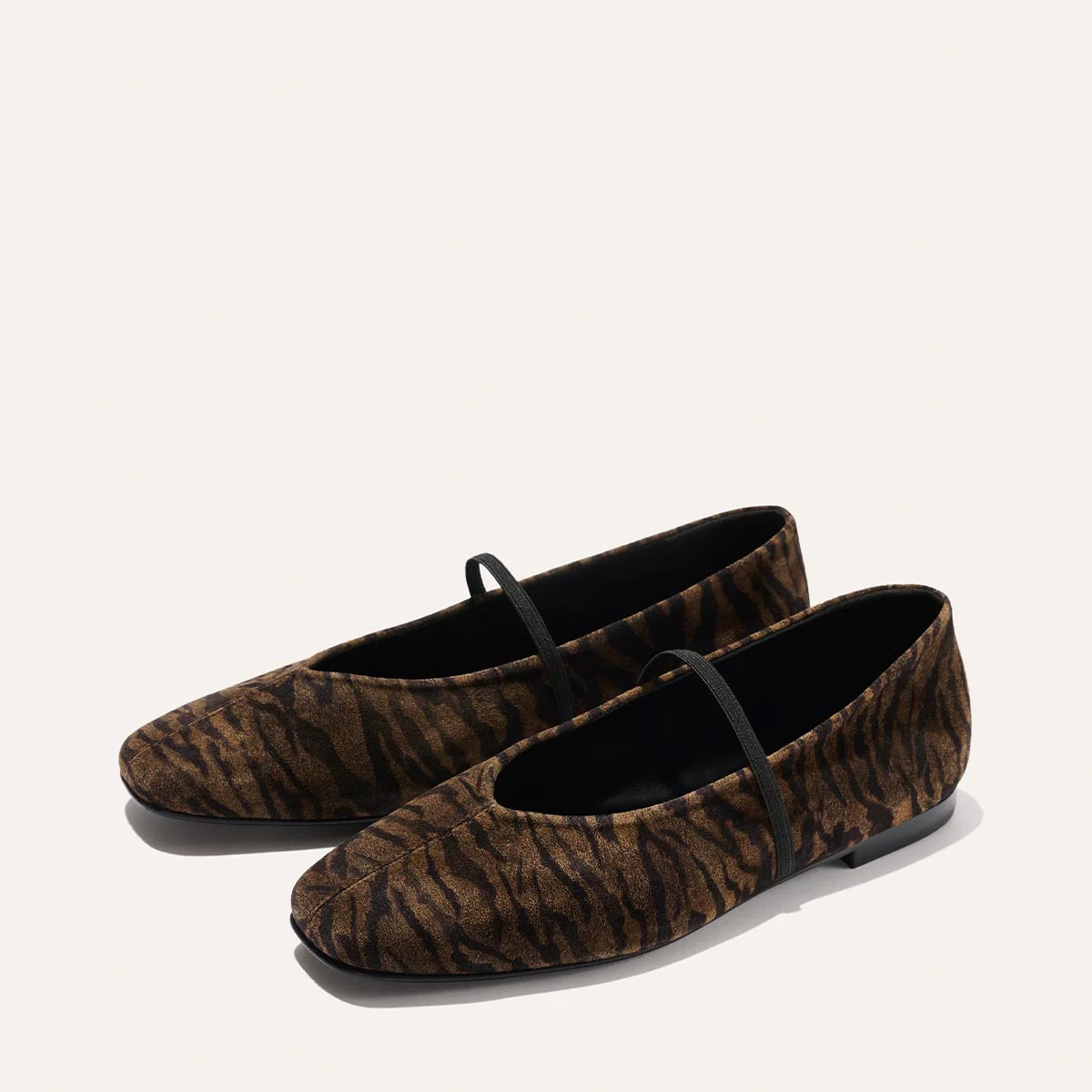 The Phoebe - Brown Zebra Suede | Margaux