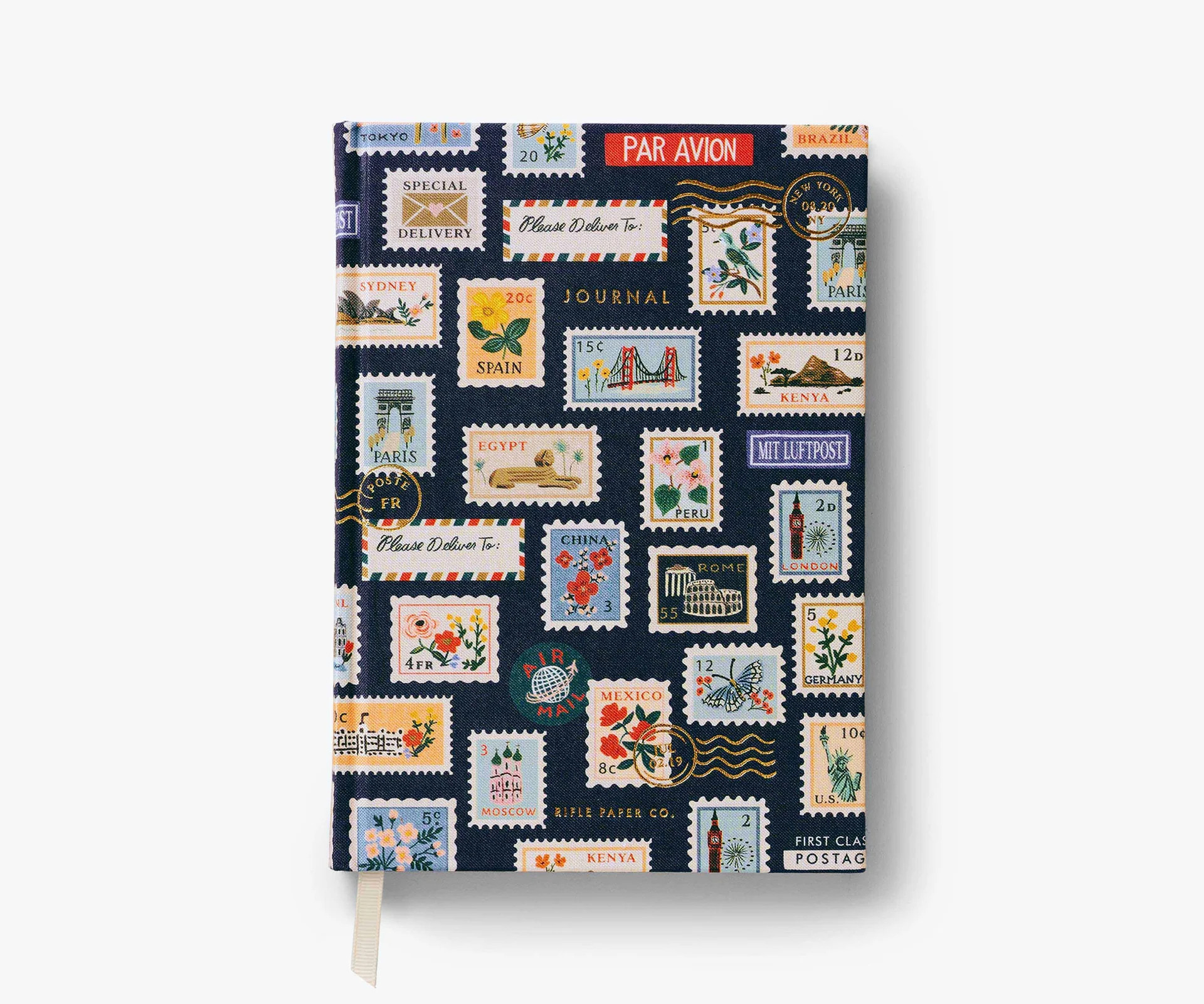 Fabric Journal - Postage Stamps | Rifle Paper Co.