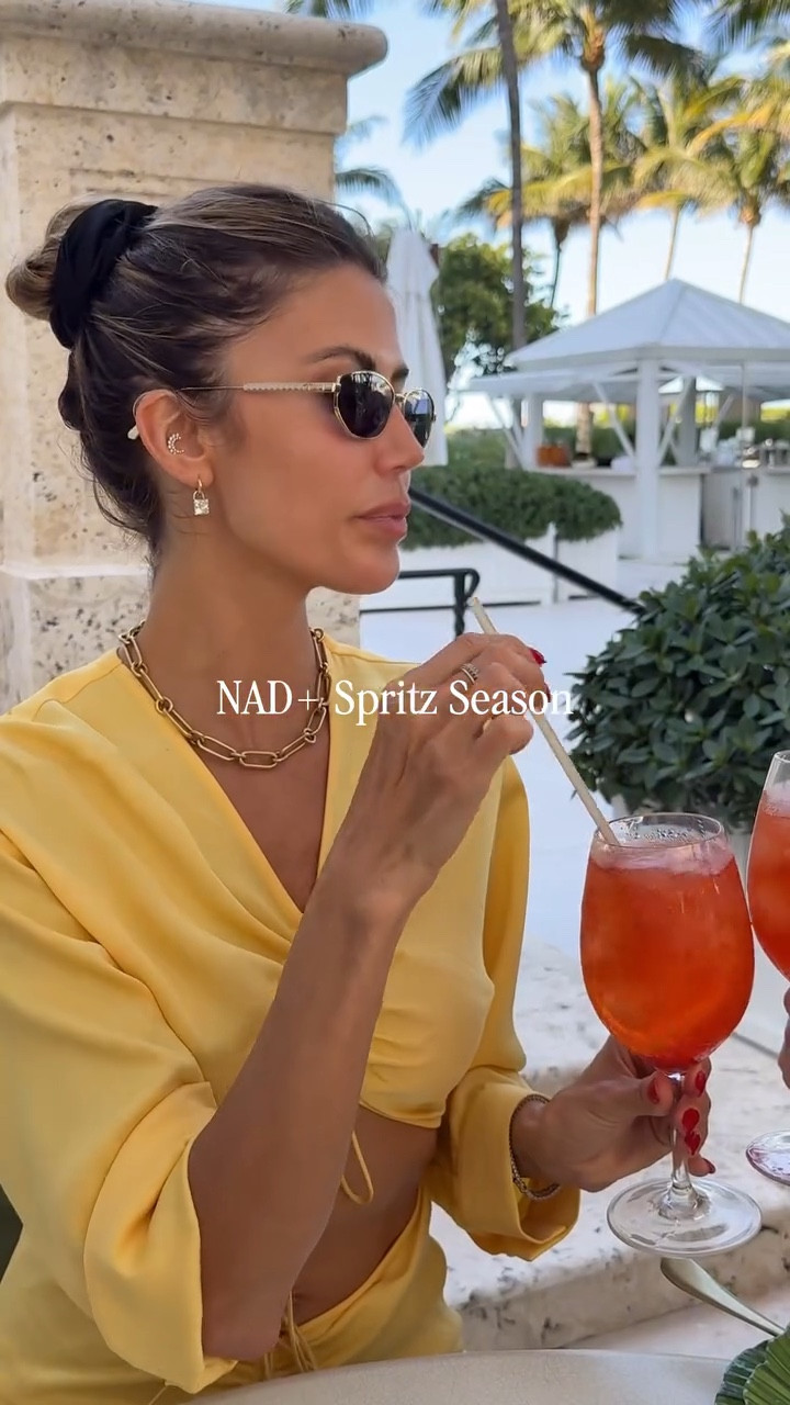 not your typical spritz 😉 this is your sign to add some wellness to your indulgence! 🍊✨ dress is Christopher Esber but out of stock so I linked similars!

#LTKActive #LTKSeasonal #LTKStyleTip