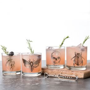 Counter Couture Spooky Whiskey Glass - Set of 4 | West Elm (US)