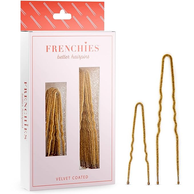 Frenchies French Twist Hair Pin, Ultra Flocked Extra Soft French Hair Pins for Women, Wedding, Up... | Amazon (US)