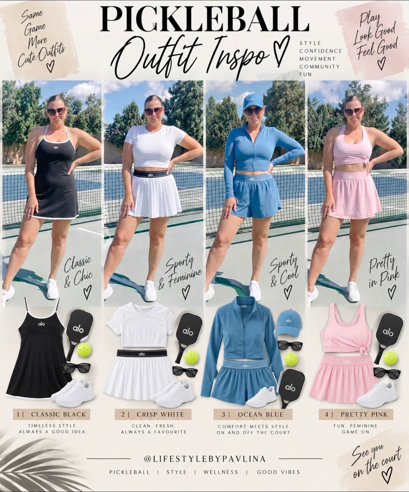 Pickleball Outfit Inspo

Court outfit, tennis outfit, Pickleball outfit , Alo yoga

#LTKfitnessgoals #LTKActive #LTKSaleAlert