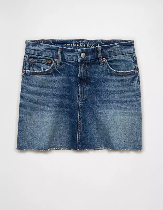 AE Curvy High-Waisted Mini Skirt | American Eagle Outfitters (US & CA)