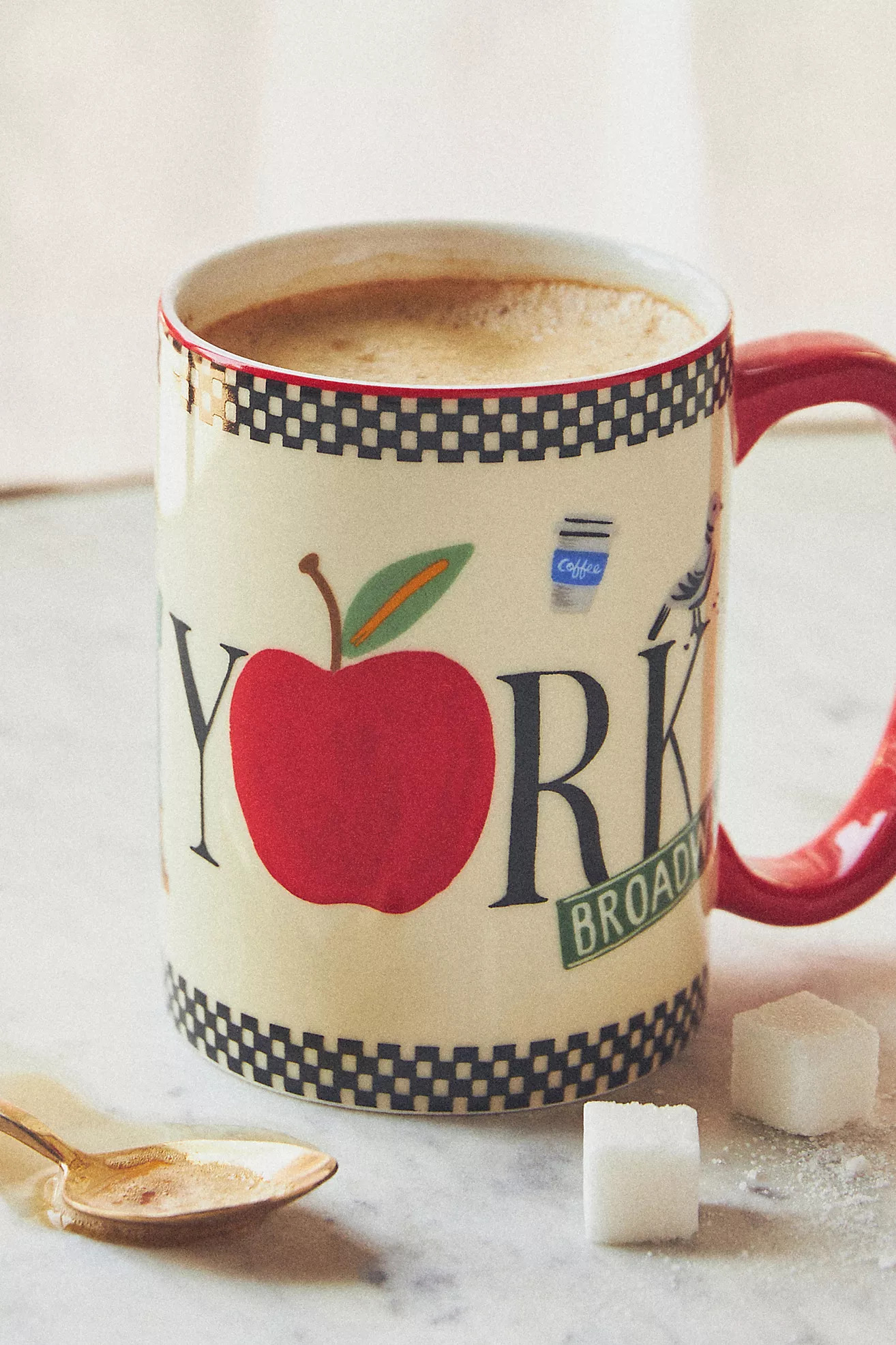 Rifle Paper Co. Stoneware NYC Mug | Anthropologie (US)