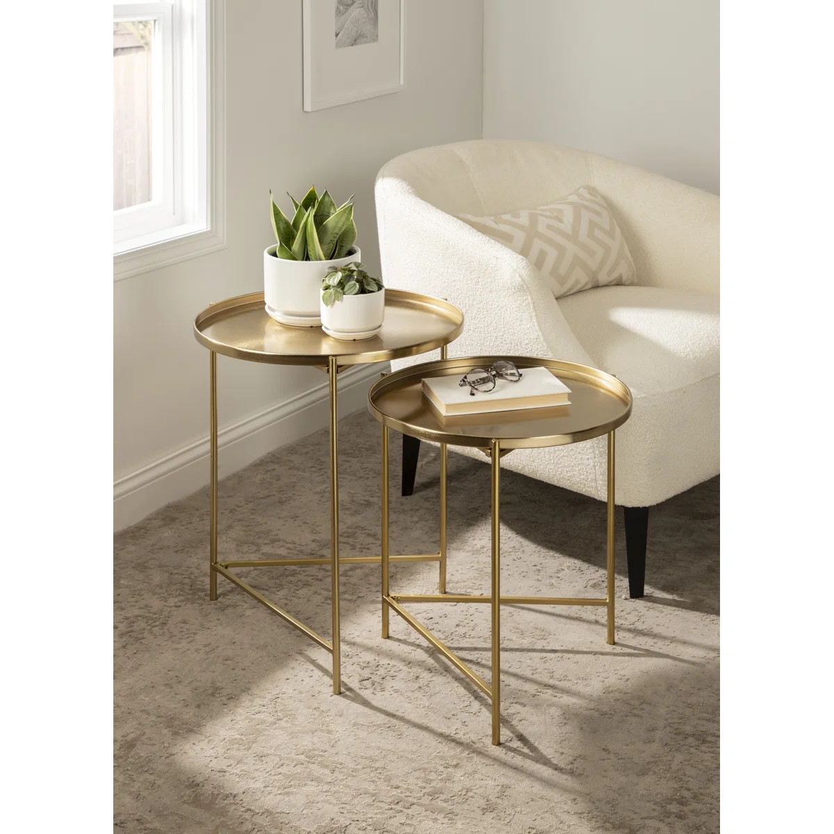 Gwynn Tray Top Nesting Tables | Wayfair North America